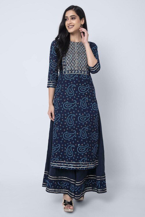 Amruta By Lichi Rayon Printed Kurti With Bottom Catalog